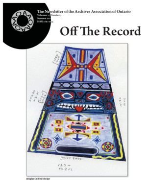 Off the Record issue cover