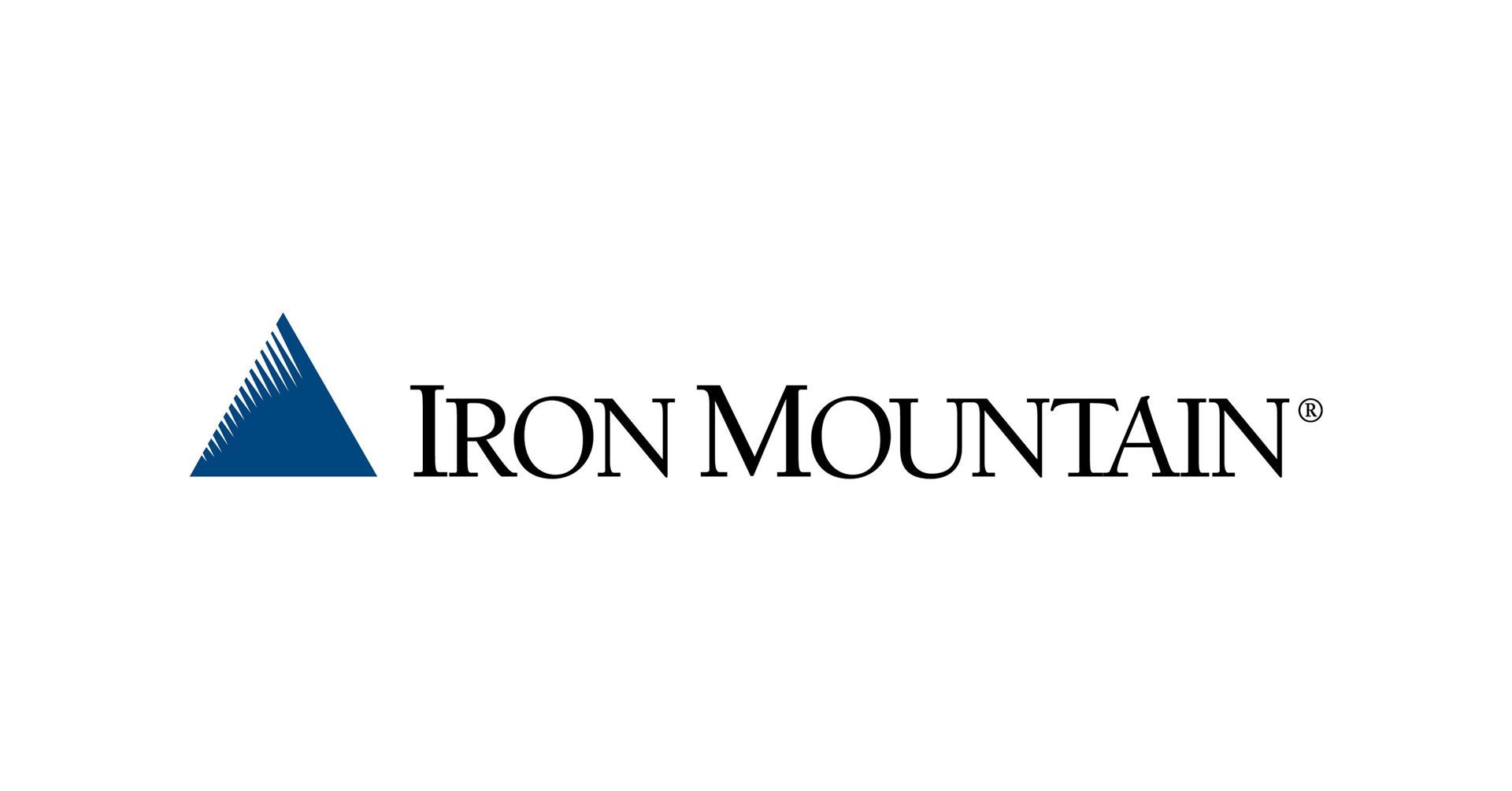 Iron Mountain logo.